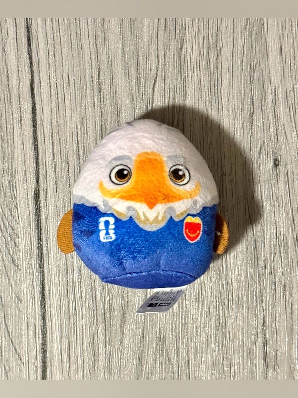 Rare New! 2026 McDonalds Squishmallow #3 CLUTCH The Eagle ~ FIFA World Cup Plush
